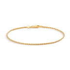 Pulsera Plata Amarillo Dorado Ø1.4 mm