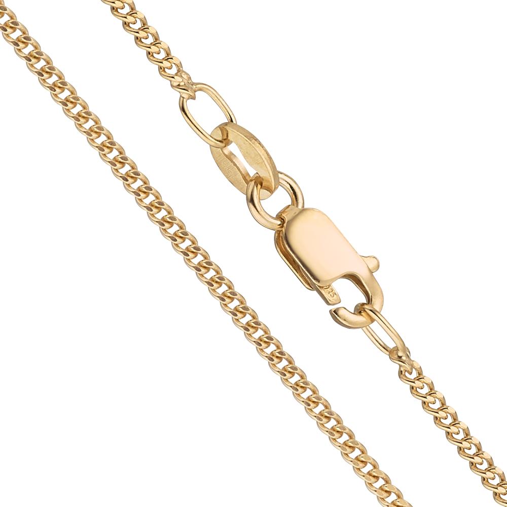 Collar forzada Plata Dorado