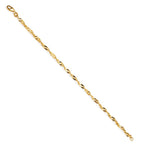 Pulsera Plata Amarillo Dorado