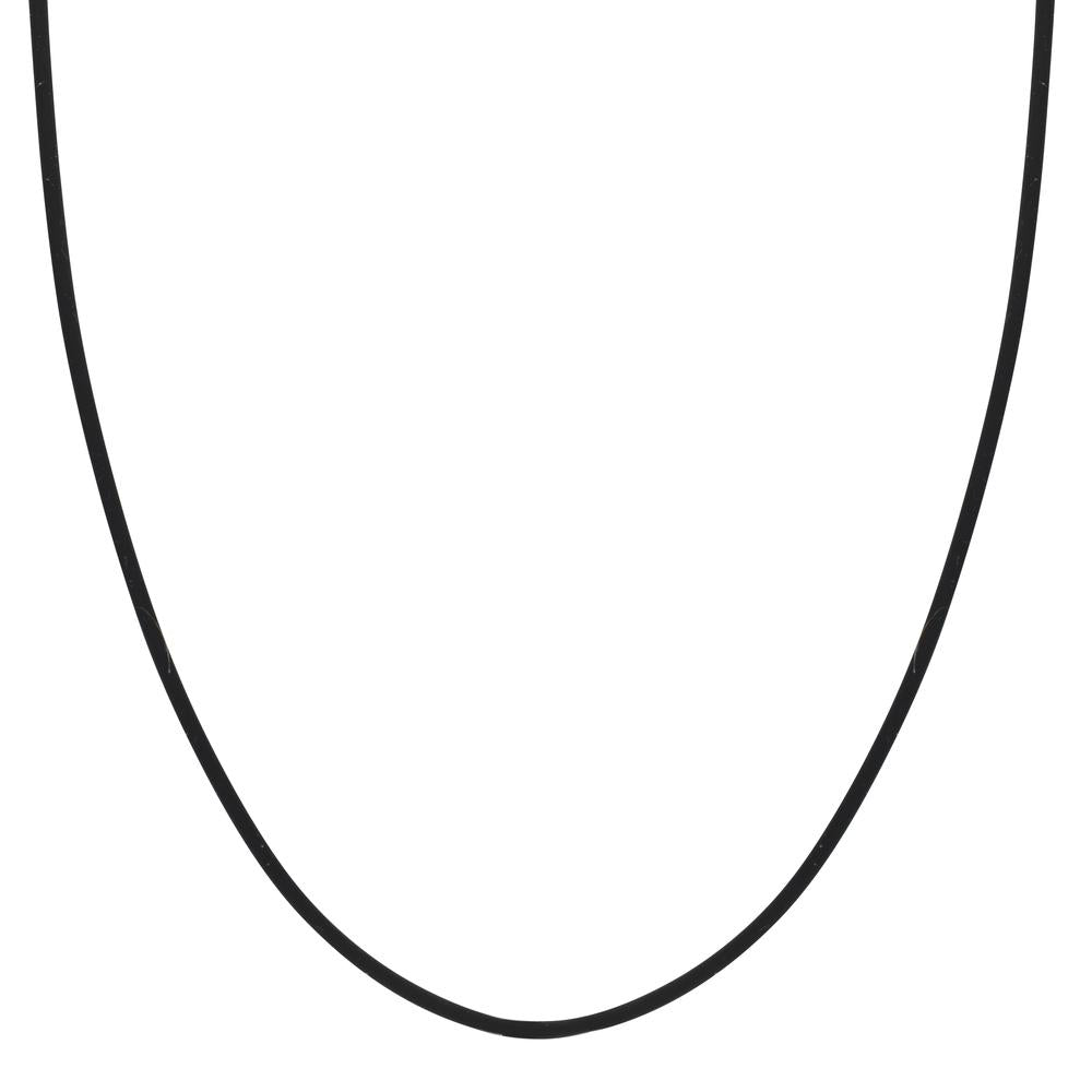 Gargantilla Silicona, Acero inoxidable 45 cm