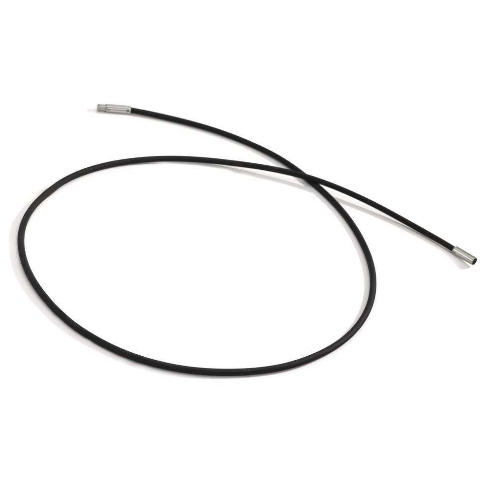 Gargantilla Silicona, Acero inoxidable 45 cm