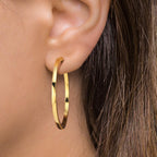 Aros Plata Amarillo Dorado