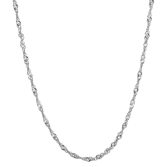 Collar Plata Rodio plateado 45 cm