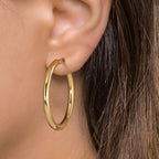 Aros Acero inoxidable Amarillo Recubierto de IP