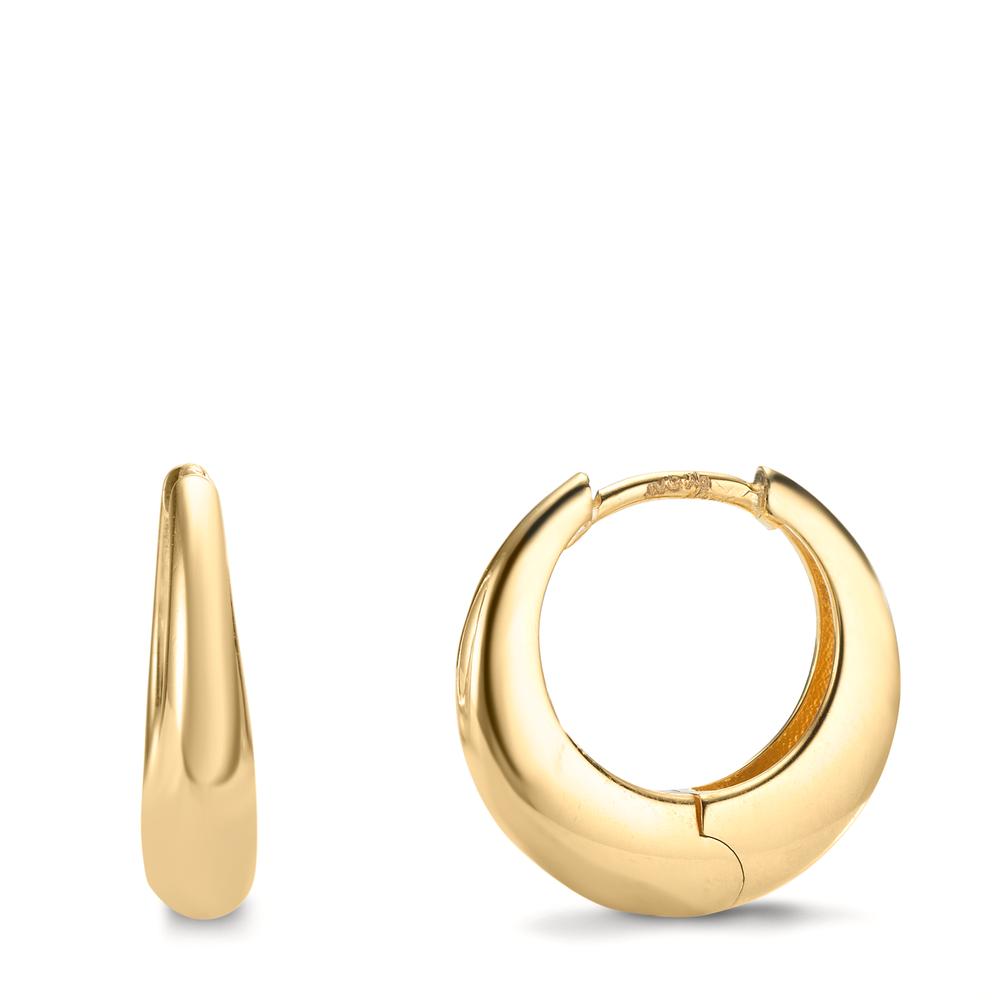 Aro con bisagra Plata Amarillo Dorado