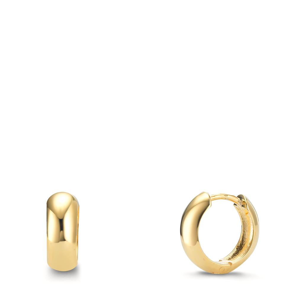 Aro con bisagra Plata Amarillo Dorado