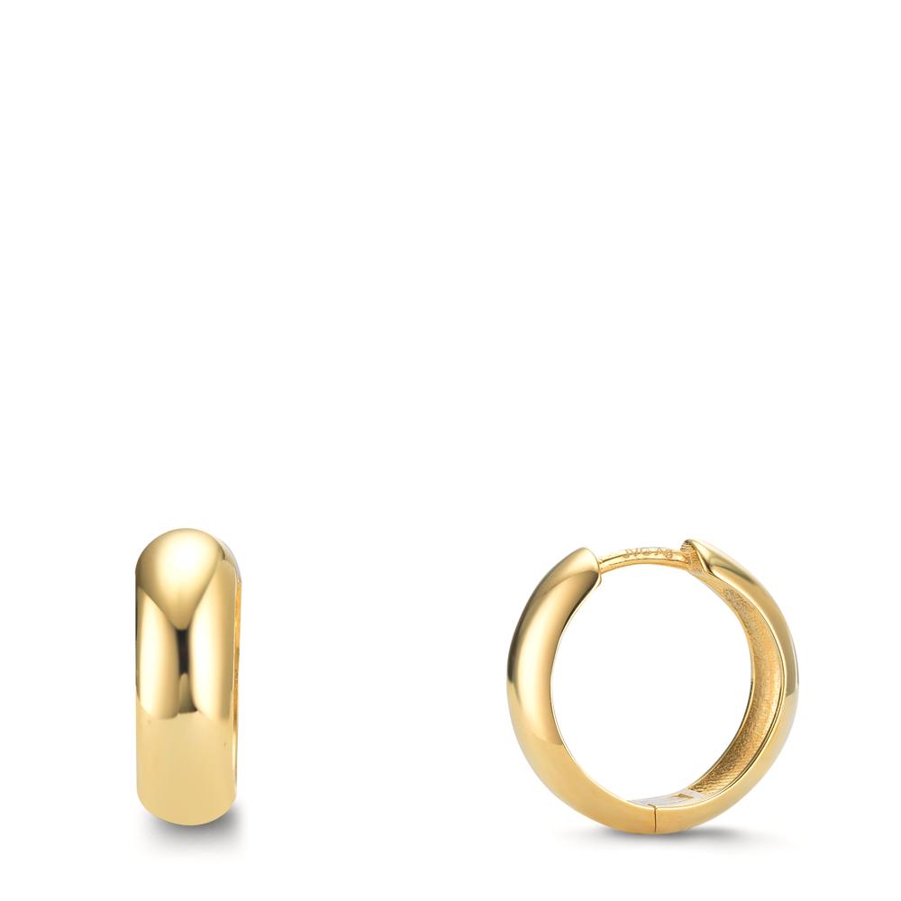 Aro con bisagra Plata Amarillo Dorado