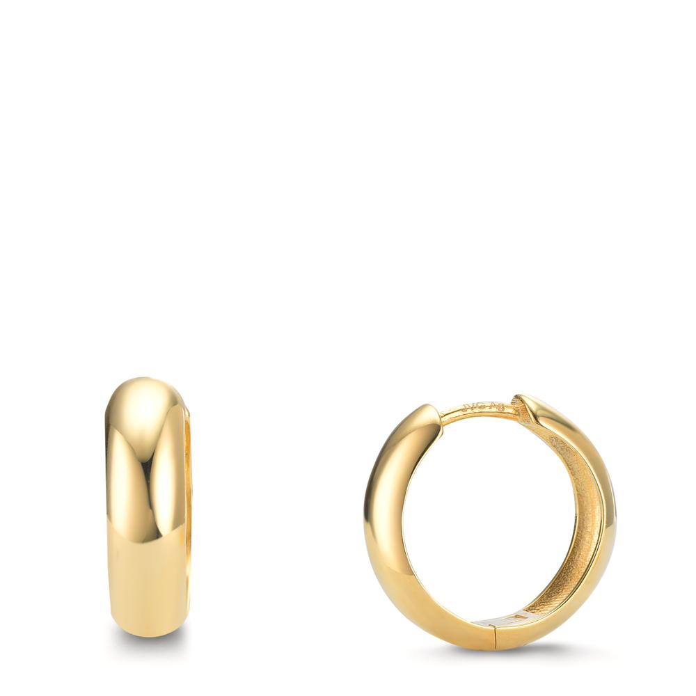 Aro con bisagra Plata Amarillo Dorado