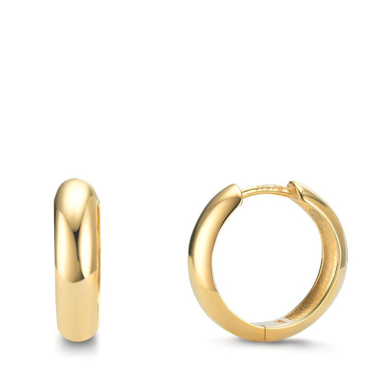 Aro con bisagra Plata Amarillo Dorado