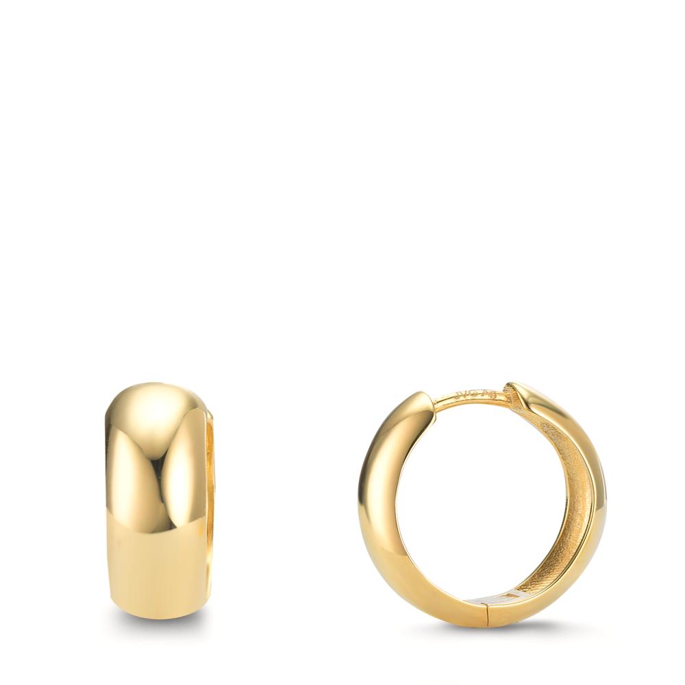 Aro con bisagra Plata Amarillo Dorado