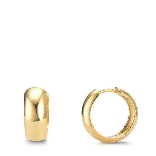 Aro con bisagra Plata Amarillo Dorado