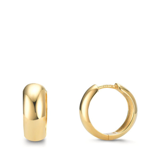 Aro con bisagra Plata Amarillo Dorado