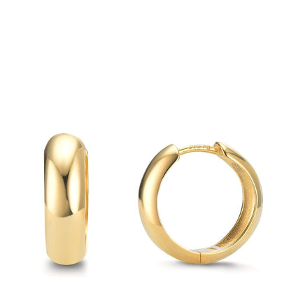 Aro con bisagra Plata Amarillo Dorado