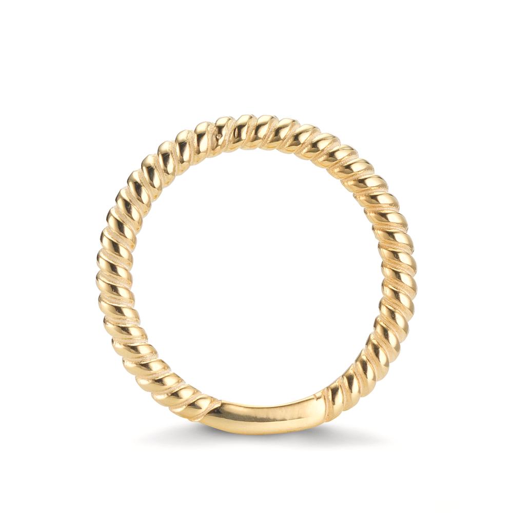 Anillo Plata Amarillo Dorado