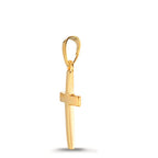 Colgante Oro amarillo de 585/14 kt. Cruz