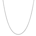 Collar 750/oro blanco de 18 quilates