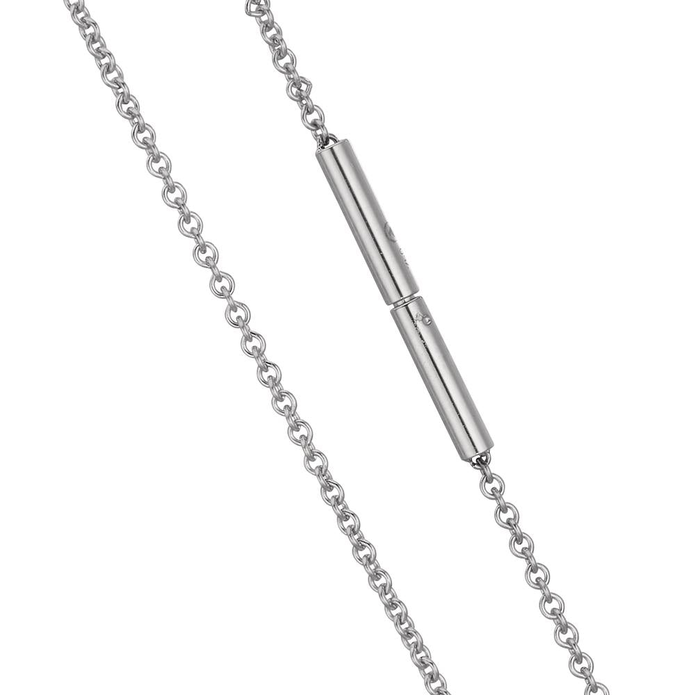 Collar 750/oro blanco de 18 quilates