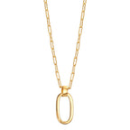 Collar Plata Amarillo Dorado 40-44 cm