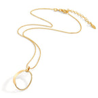 Collar Plata Amarillo Dorado 40-44 cm