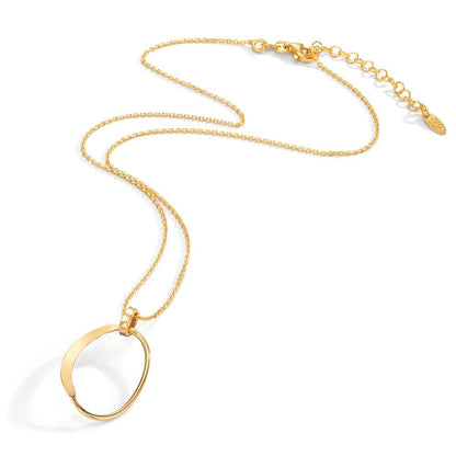 Collar Plata Amarillo Dorado 40-44 cm
