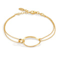 Pulsera Plata Amarillo Dorado