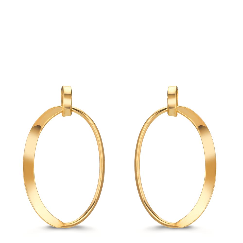 Pendientes Plata Amarillo Dorado