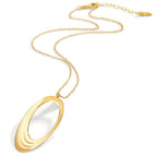 Collar Plata Amarillo Dorado 40-44 cm
