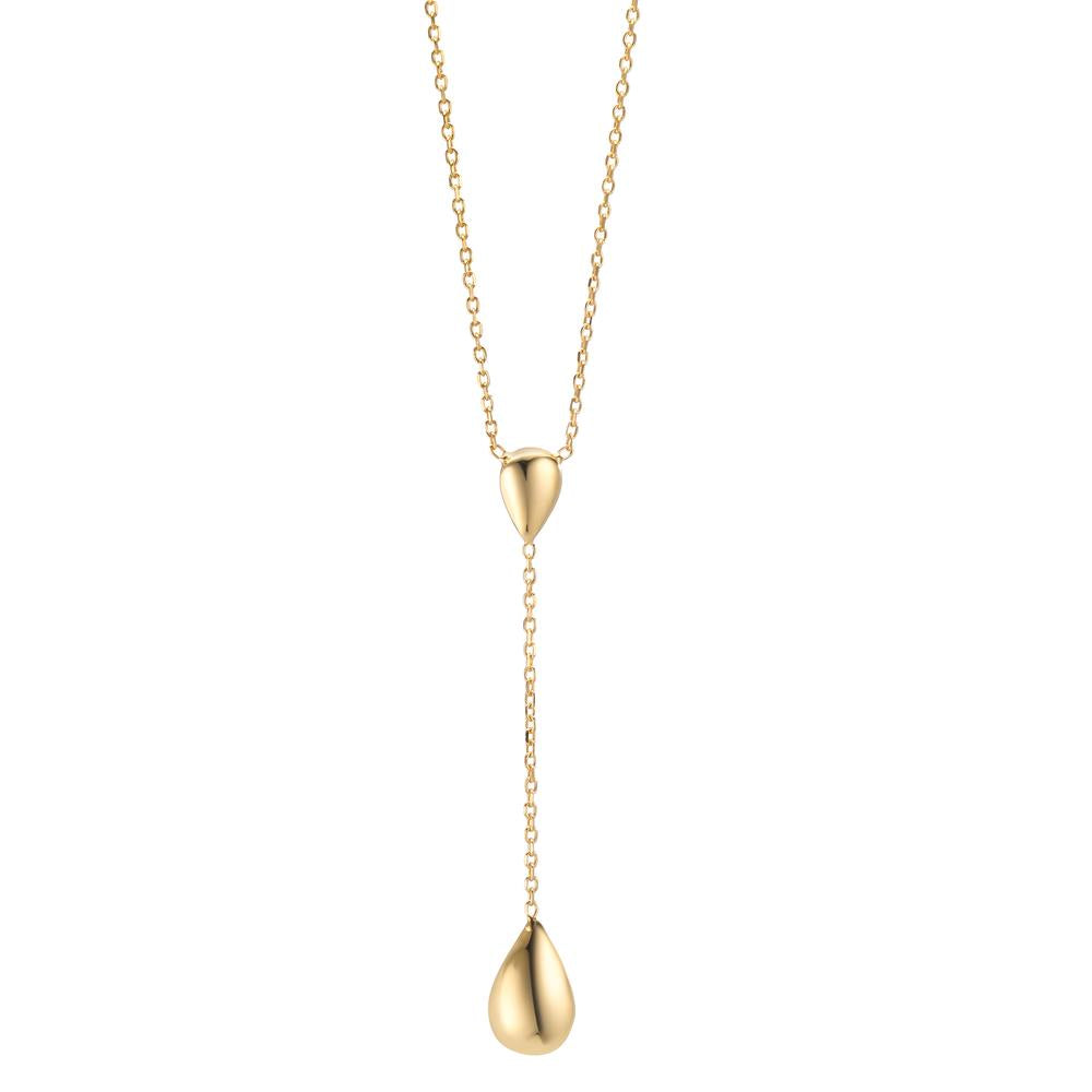Collar Plata Amarillo Dorado 40-44 cm