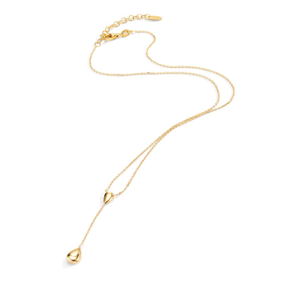 Collar Plata Amarillo Dorado 40-44 cm