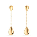 Pendientes Plata Amarillo Dorado