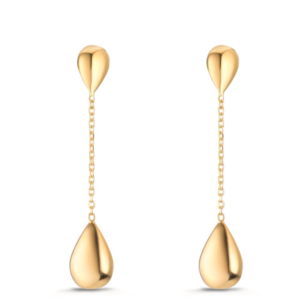 Pendientes Plata Amarillo Dorado