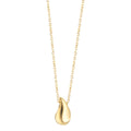 Collar Plata Amarillo Dorado 40-44 cm