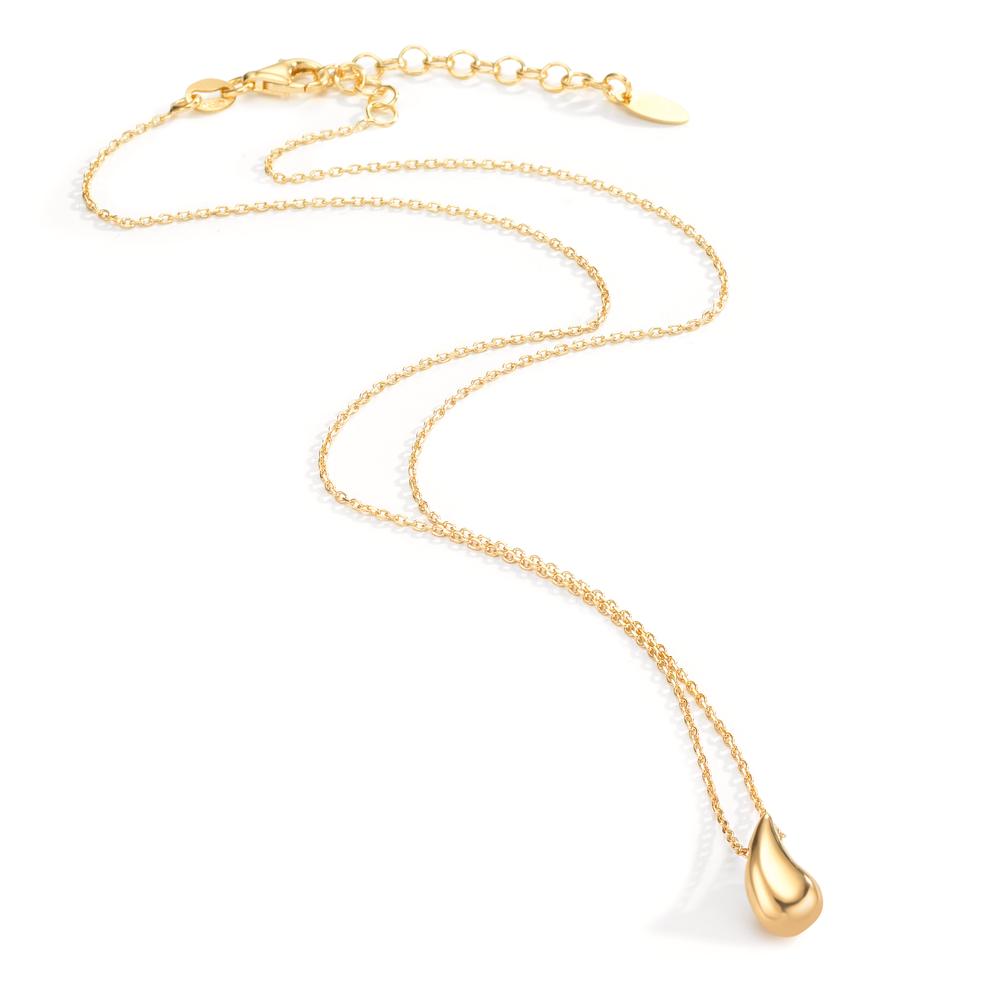 Collar Plata Amarillo Dorado 40-44 cm