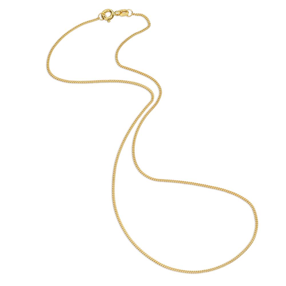 Collar forzada 750/oro amarillo de 18 quilates
