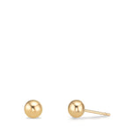 Pendientes Oro amarillo de 375/9K Ø4 mm