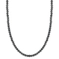 Collar Acero inoxidable Hematites 3 mm 42 cm