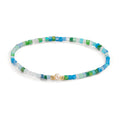 Pulsera Acero inoxidable Cristal Amarillo Recubierto de IP Perla cultivada de agua dulce 4-4.5 mm