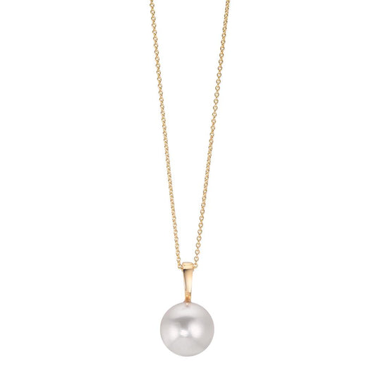 Colgante Oro amarillo de 585/14 kt. Perlas akoya 8-8.5 mm