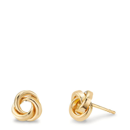 Pendientes Oro amarillo de 375/9K nodo Ø7 mm
