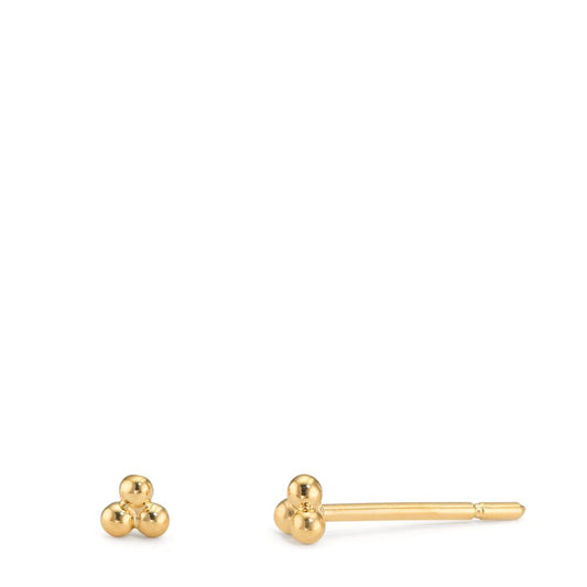 Pendientes Oro amarillo de 375/9K Ø2.7 mm