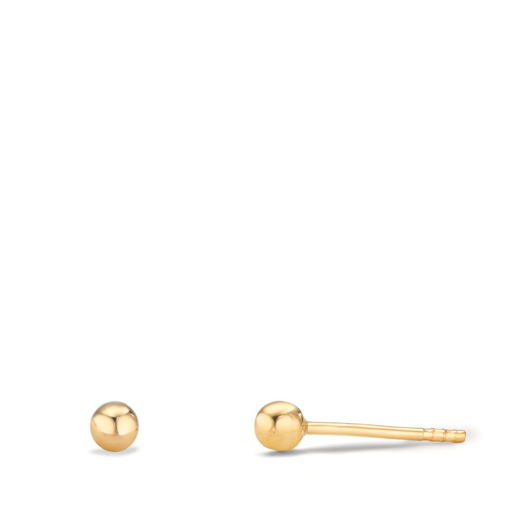 Pendientes Oro amarillo de 375/9K Ø3 mm
