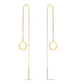 Aretes Oro amarillo de 375/9K Ø8 mm