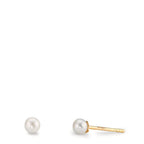 Pendientes Oro amarillo de 375/9K [shining Pearls], 2 Perlas 3-3.5 mm