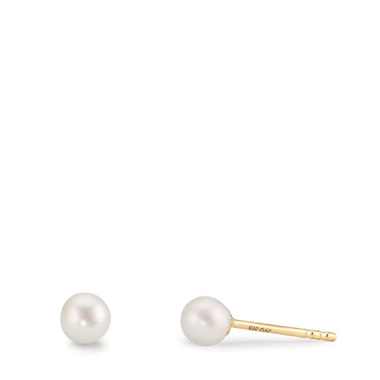 Pendientes Oro amarillo de 375/9K [shining Pearls], 2 Perlas 4-4.5 mm