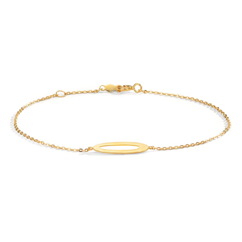 Pulsera Oro amarillo de 375/9K 16-18 cm
