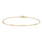 Pulsera Oro amarillo de 375/9K 16-18 cm
