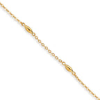 Pulsera Oro amarillo de 375/9K 16-18 cm