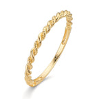 Anillo de dedo Oro amarillo de 375/9K