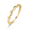 Anillo de dedo Oro amarillo de 375/9K