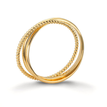 Anillo de dedo Oro amarillo de 375/9K